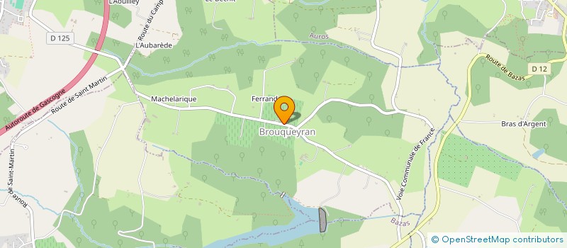 localisation de l'entreprise COMMUNE DE BRANNENS  BRANNENS