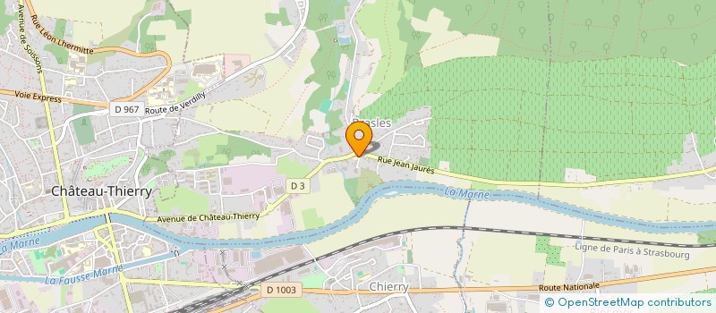 localisation de l'entreprise COMMUNE DE BRASLES  BRASLES