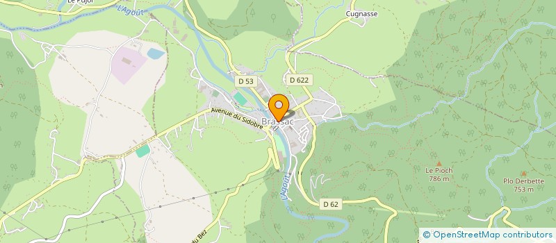 localisation de l'entreprise COMMUNE DE BRASSAC à BRASSAC
