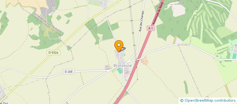 localisation de l'entreprise COMMUNE DE BRASSEUSE  BRASSEUSE