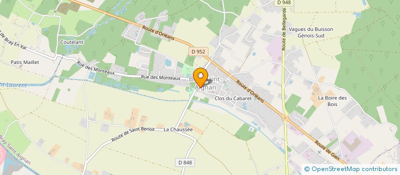 localisation de l'entreprise COMMUNE DE BRAY-SAINT AIGNAN à BRAY-SAINT-AIGNAN