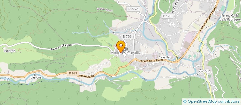 localisation de l'entreprise COMMUNE DE BREAU-MARS  BREAU-MARS