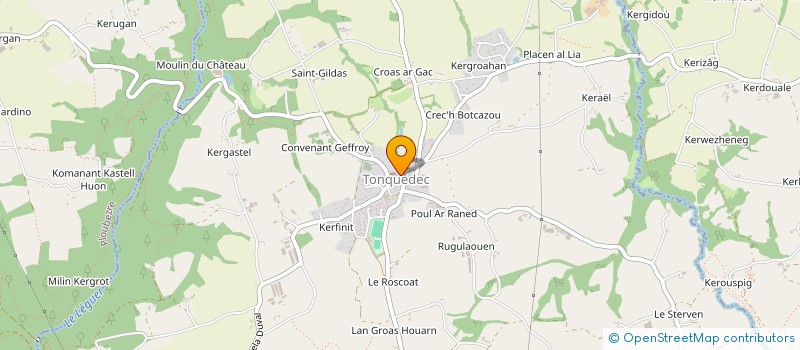 localisation de l'entreprise COMMUNE DE BRELIDY  BRELIDY