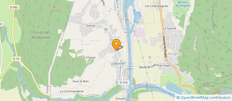 localisation de l'entreprise COMMUNE DE BRENS  BRENS