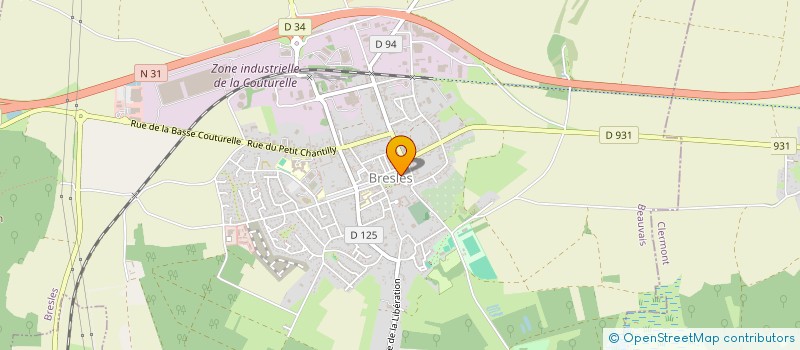 localisation de l'entreprise COMMUNE DE BRESLES à BRESLES