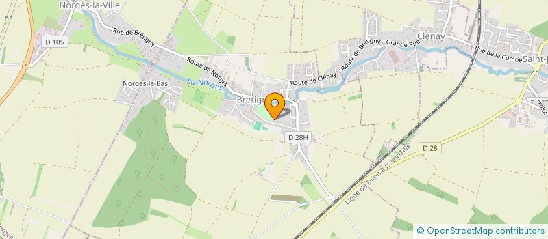localisation de l'entreprise COMMUNE DE BRETIGNY à BRETIGNY