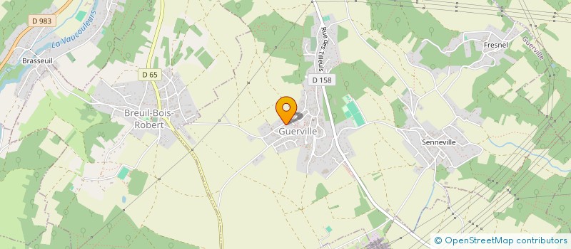 localisation de l'entreprise COMMUNE DE BREUIL BOIS ROBERT  BREUIL-BOIS-ROBERT