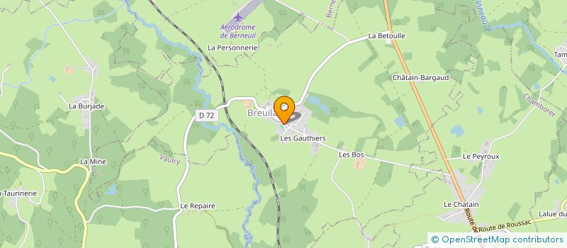 localisation de l'entreprise COMMUNE DE BREUILAUFA à BREUILAUFA