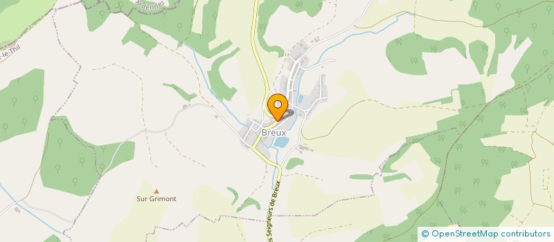 localisation de l'entreprise COMMUNE DE BREUX à BREUX