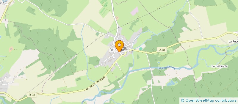 localisation de l'entreprise COMMUNE DE BRIAUCOURT  BRIAUCOURT