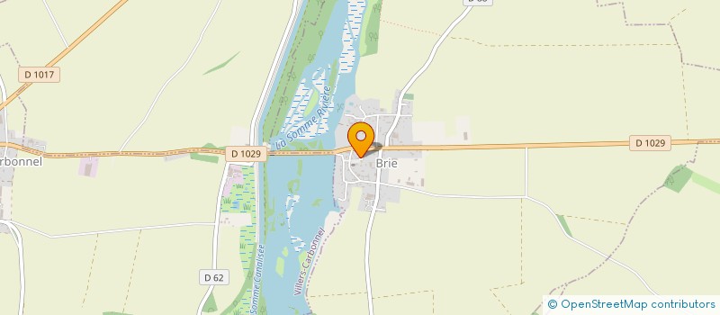 localisation de l'entreprise COMMUNE DE BRIE  BRIE