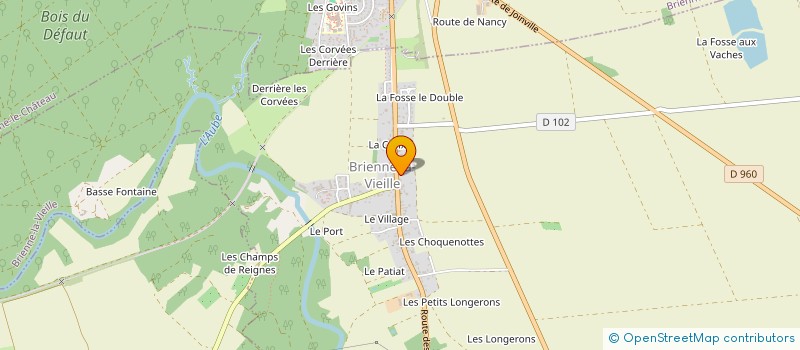 localisation de l'entreprise COMMUNE DE BRIENNE-LA-VIEILLE  BRIENNE-LA-VIEILLE