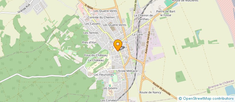 localisation de l'entreprise COMMUNE DE BRIENNE LE CHATEAU à BRIENNE-LE-CHATEAU