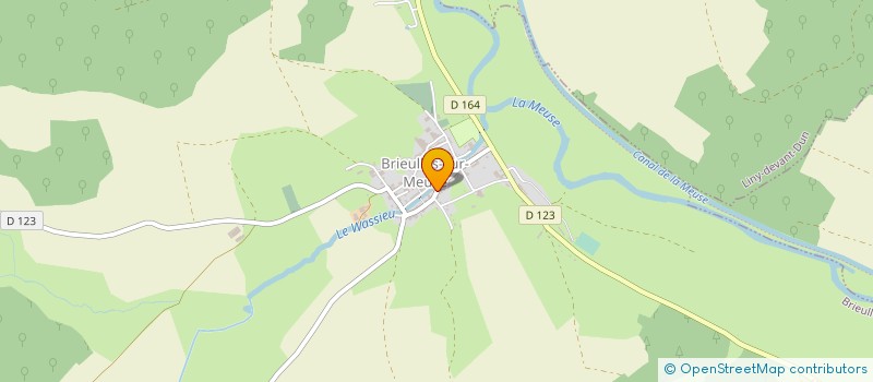 localisation de l'entreprise COMMUNE DE BRIEULLES SUR MEUSE à BRIEULLES-SUR-MEUSE