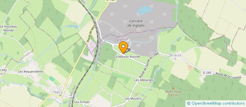 localisation de l'entreprise COMMUNE DE BRIEUX à BRIEUX