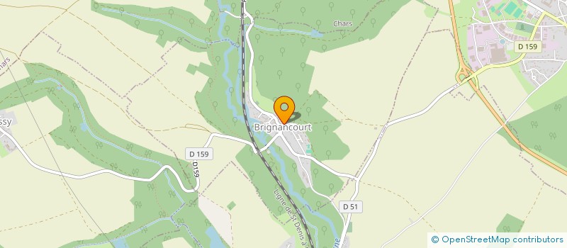 localisation de l'entreprise COMMUNE DE BRIGNANCOURT  BRIGNANCOURT