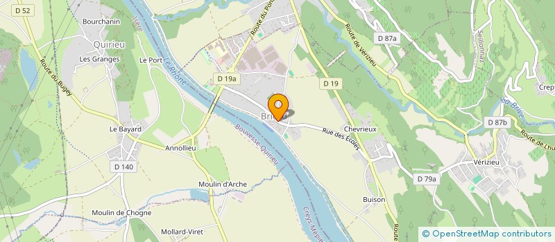 localisation de l'entreprise COMMUNE DE BRIORD  BRIORD