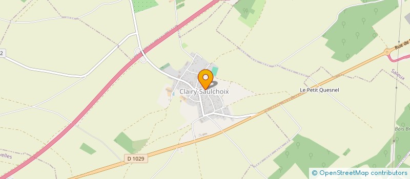 localisation de l'entreprise COMMUNE DE BRIQUEMESNIL FLOXICOURT  BRIQUEMESNIL-FLOXICOURT