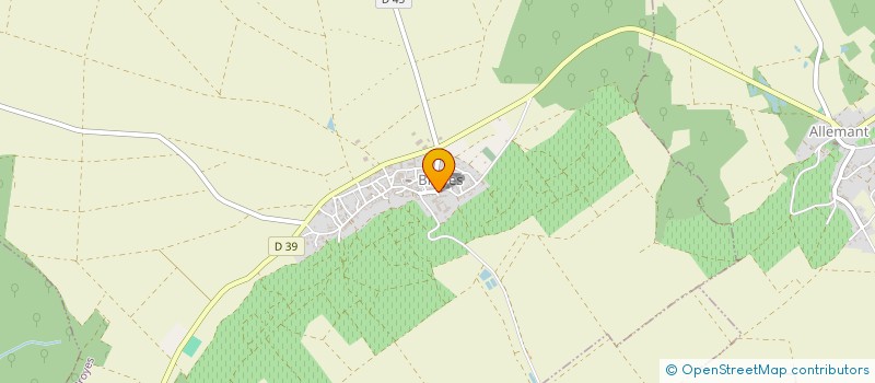 localisation de l'entreprise COMMUNE DE BROYES  BROYES