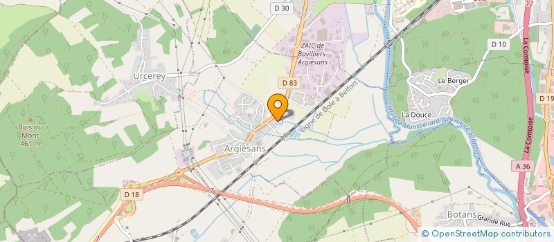 localisation de l'entreprise COMMUNE DE BUC  BUC