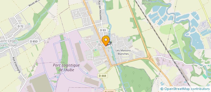 localisation de l'entreprise COMMUNE DE BUCHERES à BUCHERES