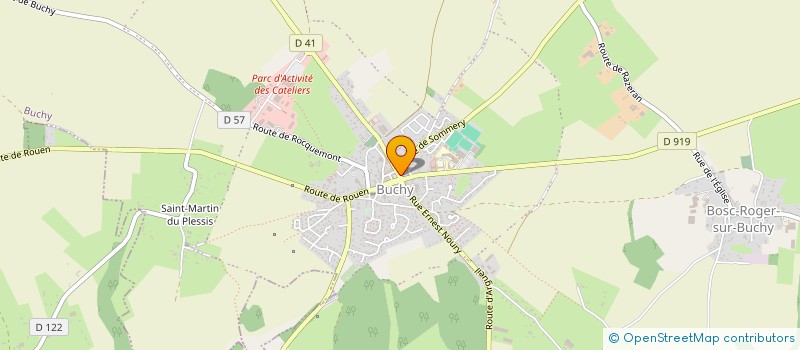 localisation de l'entreprise COMMUNE DE BUCHY à BUCHY