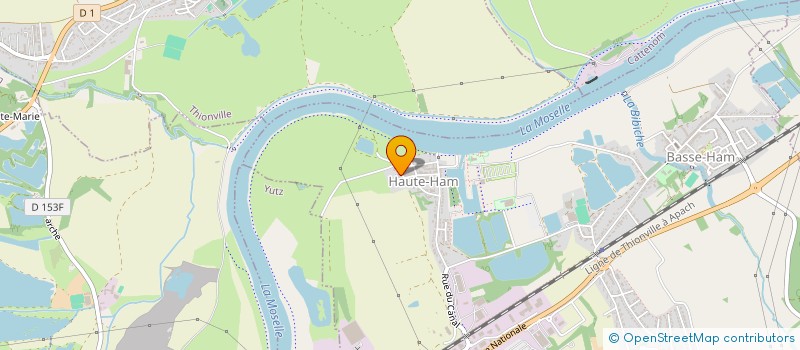 localisation de l'entreprise COMMUNE DE BUDLING  BUDLING