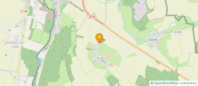 localisation de l'entreprise COMMUNE DE BUHY  BUHY