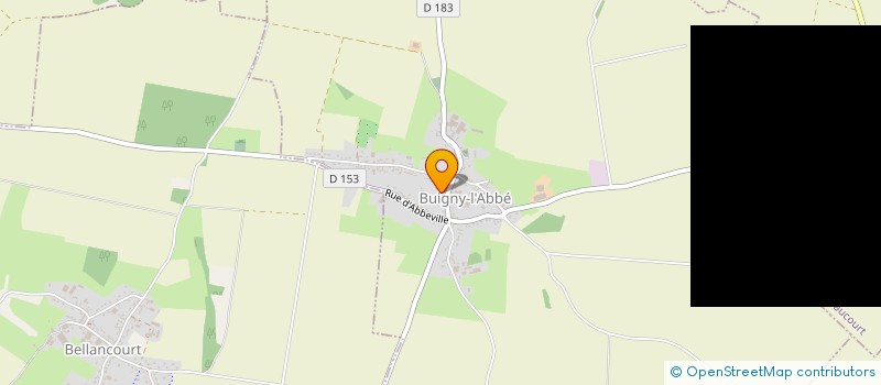 localisation de l'entreprise COMMUNE DE BUIGNY L'ABBE  BUIGNY-L'ABBE