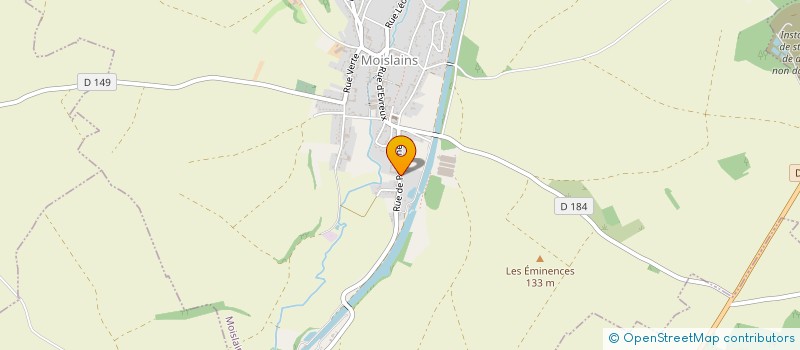 localisation de l'entreprise COMMUNE DE BUIRE COURCELLES  BUIRE-COURCELLES