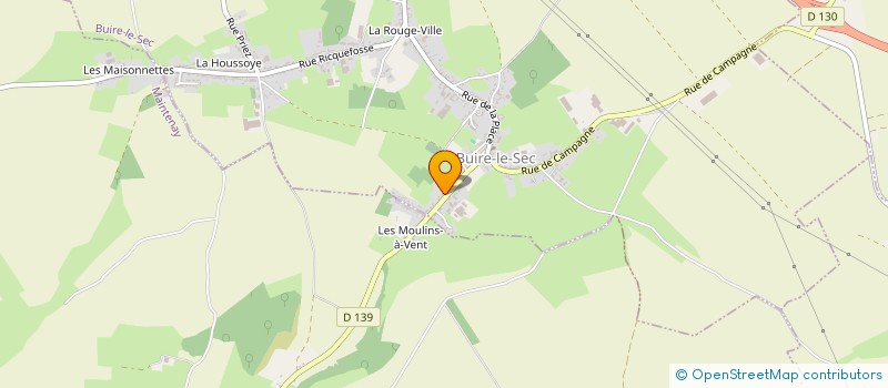 localisation de l'entreprise COMMUNE DE BUIRE LE SEC  BUIRE-LE-SEC