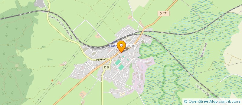 localisation de l'entreprise COMMUNE DE BULLE  BULLE
