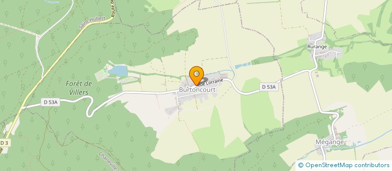 localisation de l'entreprise COMMUNE DE BURTONCOURT  BURTONCOURT