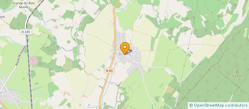 localisation de l'entreprise COMMUNE DE BUVILLY  BUVILLY