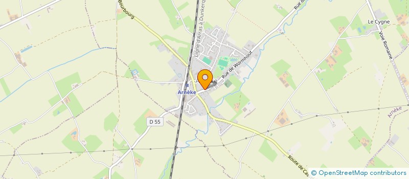 localisation de l'entreprise COMMUNE DE BUYSSCHEURE  BUYSSCHEURE