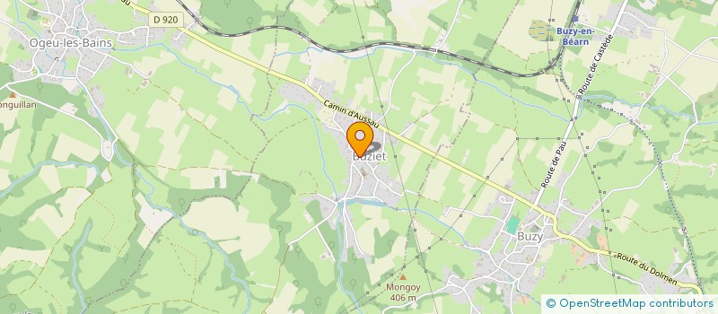 localisation de l'entreprise COMMUNE DE BUZIET  BUZIET