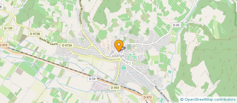 localisation de l'entreprise COMMUNE DE CADENET à CADENET