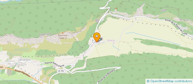 localisation de l'entreprise COMMUNE DE CAILLE à CAILLE