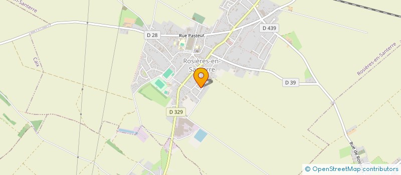 localisation de l'entreprise COMMUNE DE CAIX  CAIX