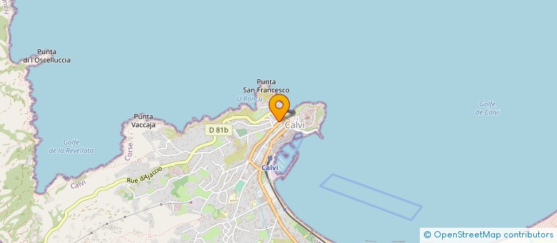 localisation de l'entreprise COMMUNE DE CALVI à CALVI