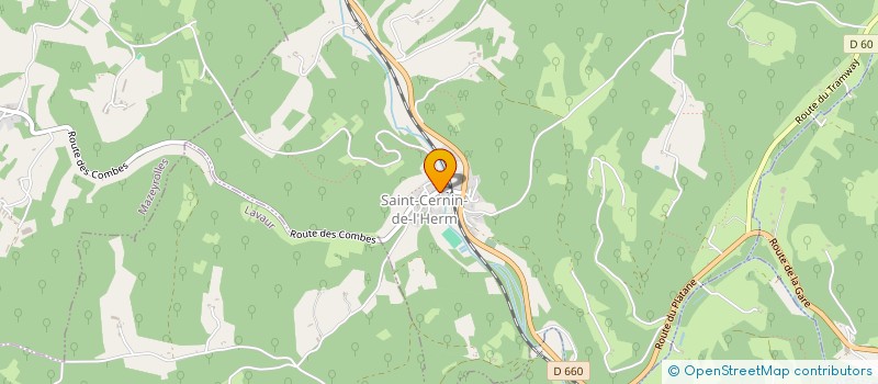 localisation de l'entreprise COMMUNE DE CAMPAGNAC LES QUERCY  CAMPAGNAC-LES-QUERCY