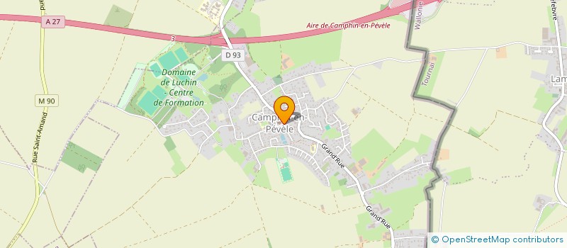 localisation de l'entreprise COMMUNE DE CAMPHIN EN PEVELE à CAMPHIN-EN-PEVELE
