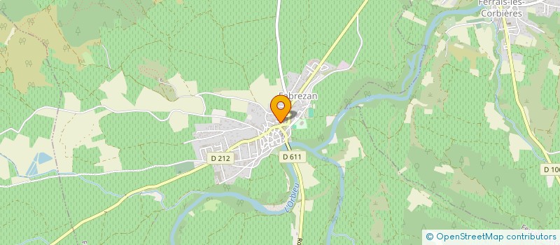 localisation de l'entreprise COMMUNE DE CAMPLONG-D AUDE  CAMPLONG-D'AUDE