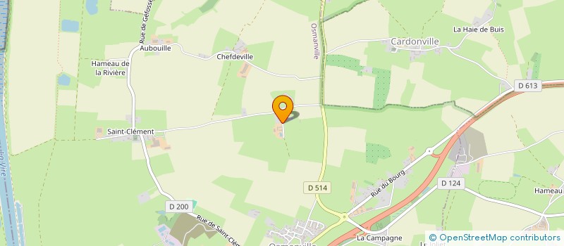 localisation de l'entreprise COMMUNE DE CANCHY  CANCHY