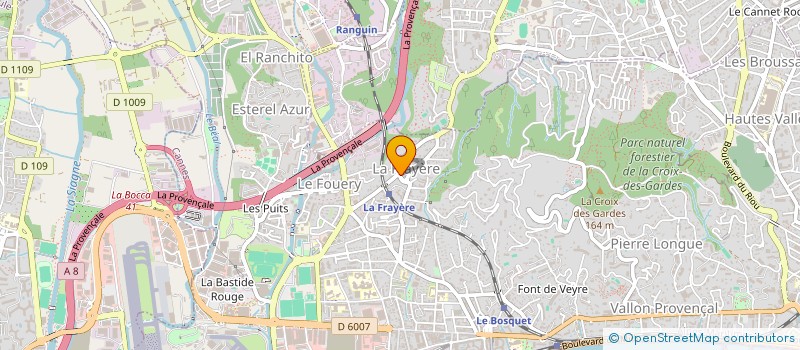 localisation de l'entreprise COMMUNE DE CANNES à CANNES