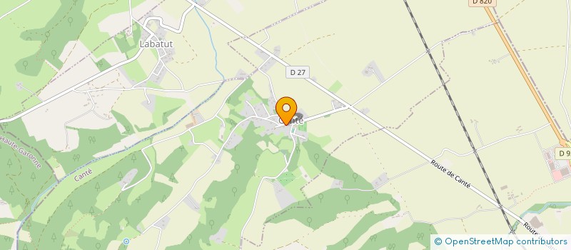 localisation de l'entreprise COMMUNE DE CANTE à CANTE