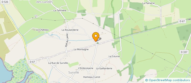 localisation de l'entreprise COMMUNE DE CANVILLE LA ROCQUE  CANVILLE-LA-ROCQUE