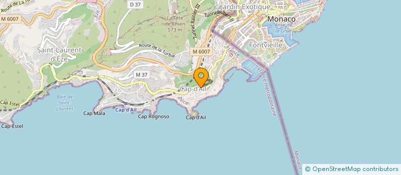 localisation de l'entreprise COMMUNE DE CAP D AIL à CAP D'AIL
