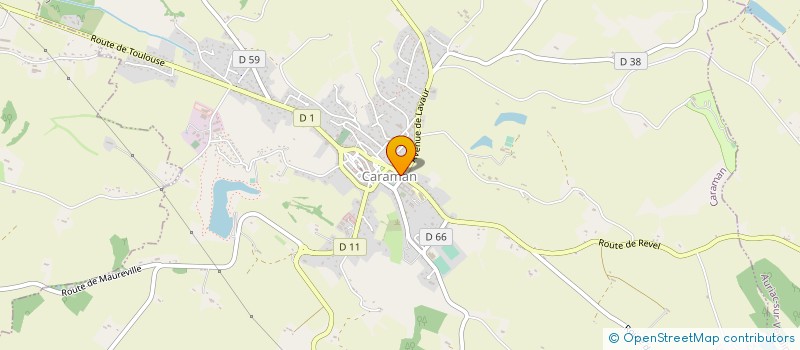 localisation de l'entreprise COMMUNE DE CARAMAN à CARAMAN