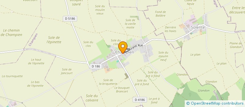 localisation de l'entreprise COMMUNE DE CARREPUIS  CARREPUIS